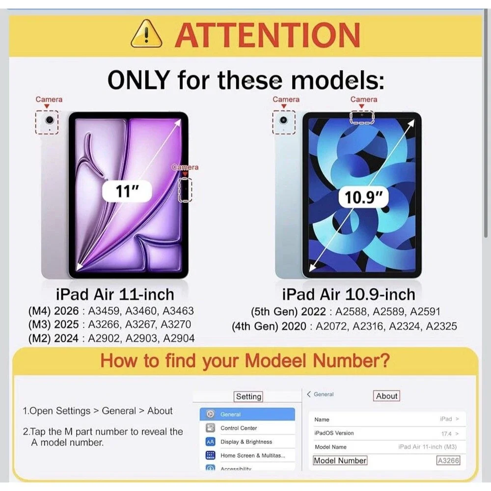 iPad A16 11th Gen Case True Love